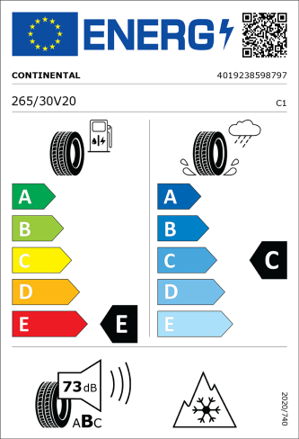 CONTINENTAL WINTER CONT TS830